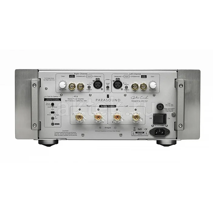 Усилитель мощности Parasound JC5 silver 2
