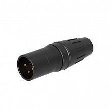 SEETRONIC SCHM3-B кабельный XLR-разъём male, три контакта