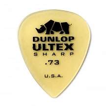 Dunlop 433P073 Ultex Sharp 6Pack медиаторы, 0,73 мм, 6 шт