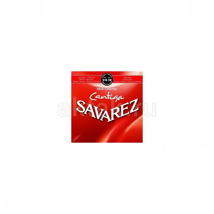 Savarez 510CR New Cristal Cantiga комплект струн, нормальное