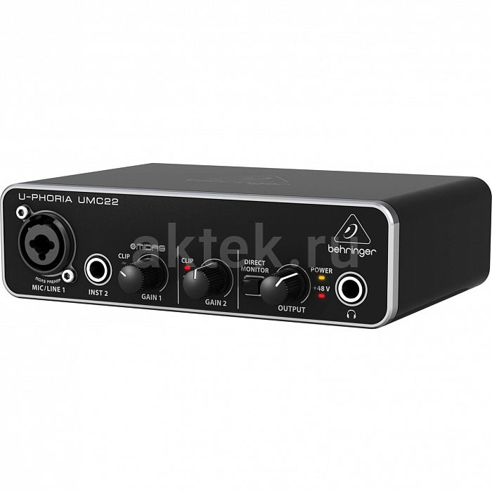 Аудио интерфейс Behringer UMC22