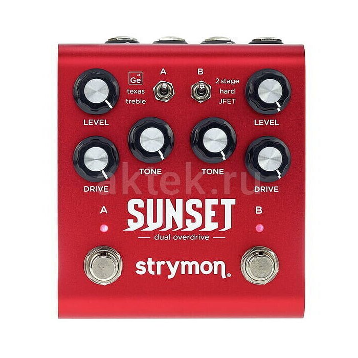 Педаль эффектов овердрайв Strymon Sunset 8