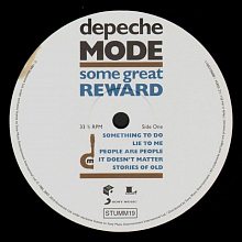 Виниловая пластинка DEPECHE MODE - SOME GREAT REWARD BLACK VINYL 12" 3