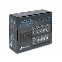 AuraSonics 4AMP усилитель для наушников 4-канальный, функция МОНО 3