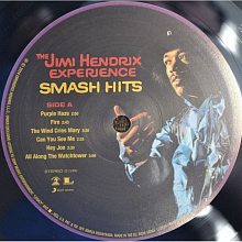 Виниловая пластинка THE JIMI HENDRIX EXPERIENCE - SMASH HITS 180 GRAM BLACK VINYL 12" 3