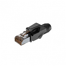 ROXTONE RJ45C5E-PH-BK разъём RJ45, чёрный 2 ROXTONE RJ45C5E-PH-BK разъём RJ45, чёрный 2