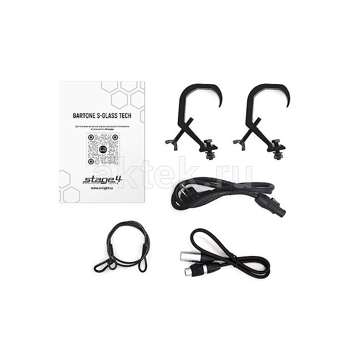 STAGE4 BARTONE S-GLASS TECH стробоскоп CW+WW+RGB, IP65 7