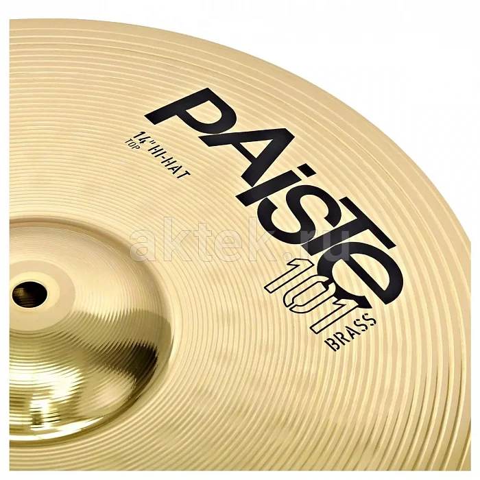 Paiste 14" 101 Brass Hi-Hat тарелка для ударной установки 4