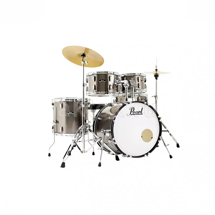 Pearl RS525SC/C707 ударная установка, 5 барабанов, стойки, тарелки, педаль