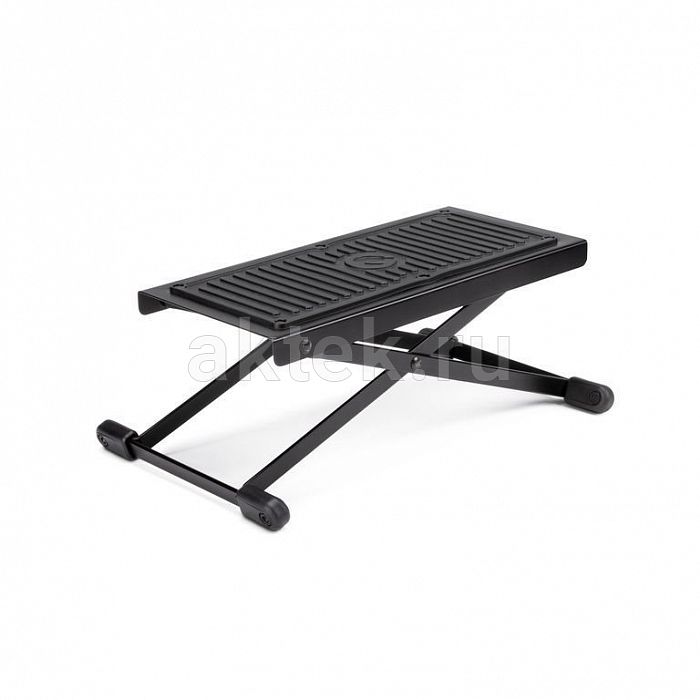 Gravity GS FB 01 Black регулируемая подставка под ногу гитариста