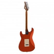 Mooer GTRS P800 электрогитара, красный, HSS, корпус из ольхи 2