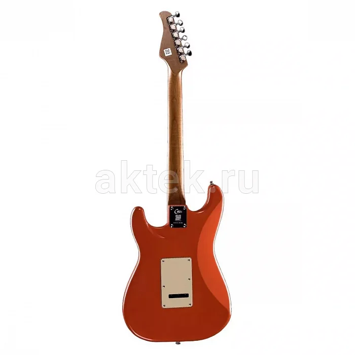 Mooer GTRS P800 электрогитара, красный, HSS, корпус из ольхи 2