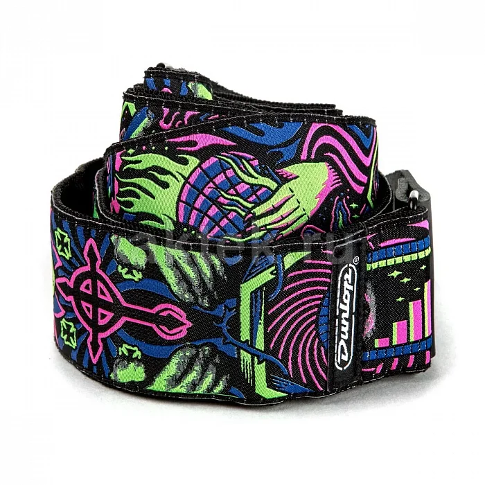 Dunlop ILD01 I Love Dust Headspace гитарный ремень 2