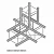 Dura Truss DT 24 T40 Т-образная секция фермы, 90°