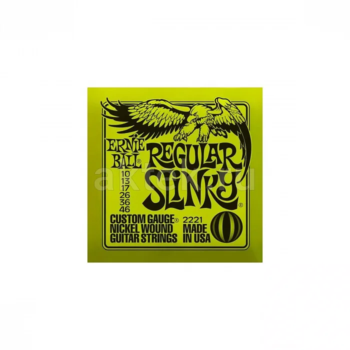 Ernie Ball 2221 струны для электрогитары, 10-46