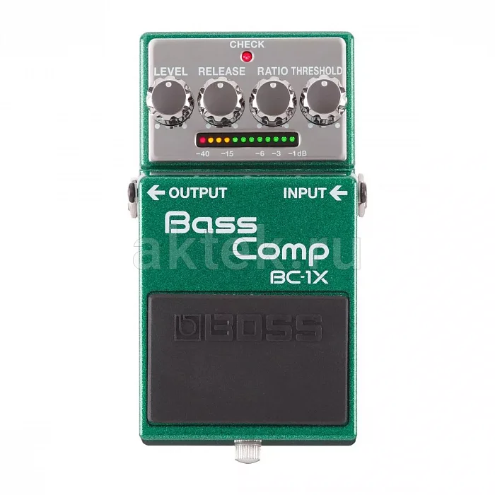 Boss BC-1X многополосная педаль компрессора для бас-гитары