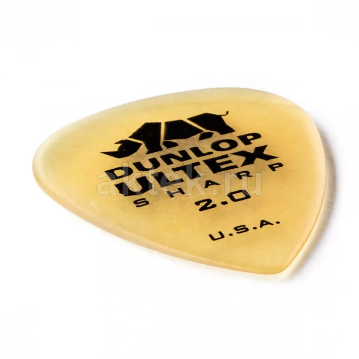 Dunlop 433P200 Ultex Sharp 6Pack медиаторы, 2 мм, 6 шт 2