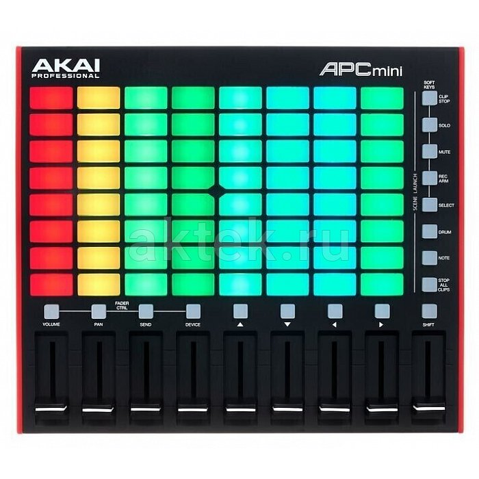 Компактный MIDI контроллер Akai APC Mini MKII 8