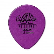 Dunlop 413R114 Tortex Teardrop 72Pack медиаторы, 72 шт