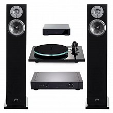 Комплект проигрывателя винила Rega System 3.5 Black