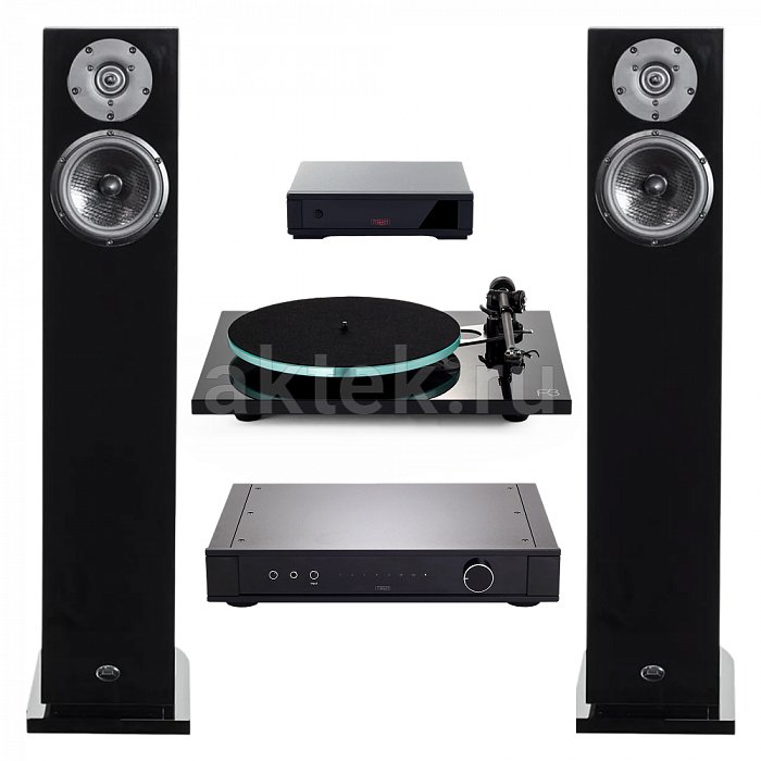 Комплект проигрывателя винила Rega System 3.5 Black