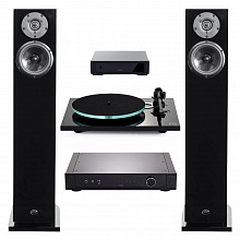 Комплект проигрывателя винила Rega System 3.5 Black