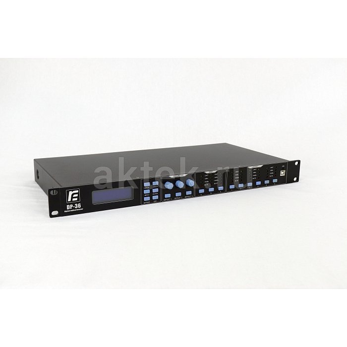 RFIntell DP-36 Спикер-процессор 3х6, DSP 24бит/96 кГц, USB/RS485, 1U