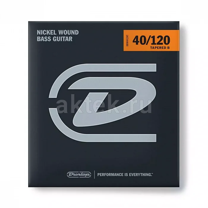 Dunlop DBN40120T Nickel Wound комплект струн, 5 струн, калибр 40-120