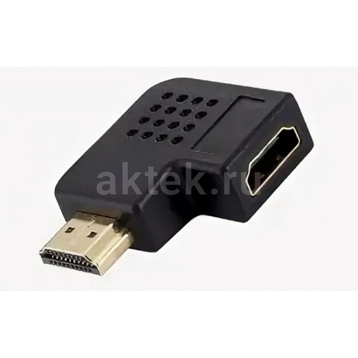 Переходник HDMI "шт" - HDMI "гн" угловой 2