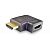Переходник HDMI "шт" - HDMI "гн" угловой