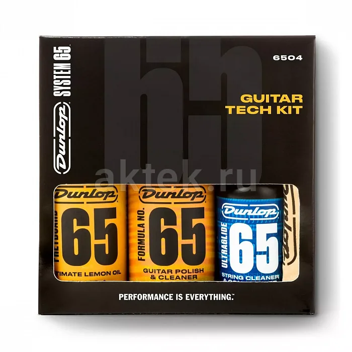 Dunlop 6504 System 65 Guitar Tech Kit набор гитарного ухода