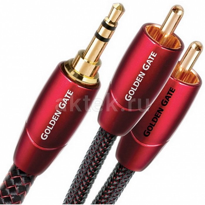 AudioQuest Golden Gate 3.5M-2RCA (1.0 м) кабель mini-jack - RCA