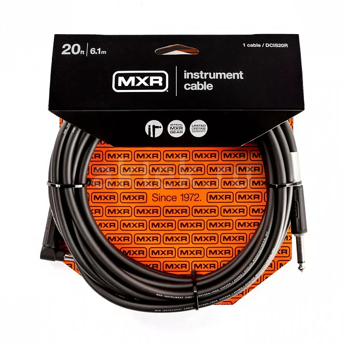 MXR DCIS20R инструментальный кабель, 6 м, спиральный экран
