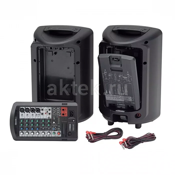Yamaha STAGEPAS 400BT акустический комплект с микшером, 200 Вт, Bluetooth 2