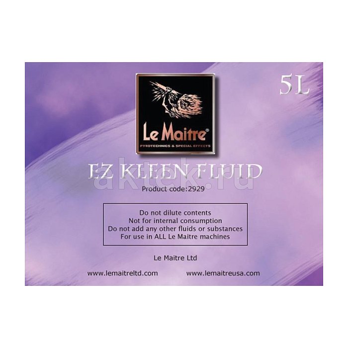LE MAITRE EZ KLEEN MAINTENANCE FLUID очиститель нагревателей, 5 л 2