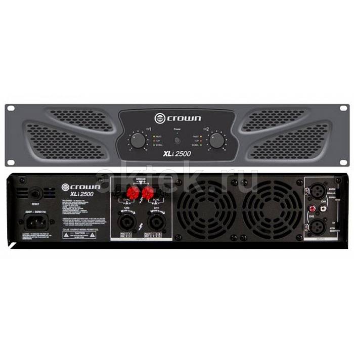 Усилитель стерео CROWN XLi 2500 3