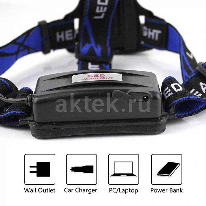 Налобный фонарь Headlamp NICEDEVICE ND-1400 11