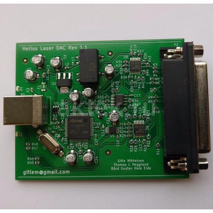 Контроллер с программным обеспечением Helios Laser DAC 3