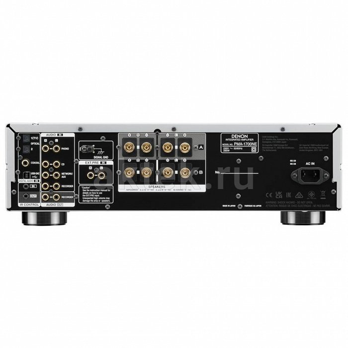 DENON PMA-1700NE Silver интегральный стереоусилитель 4