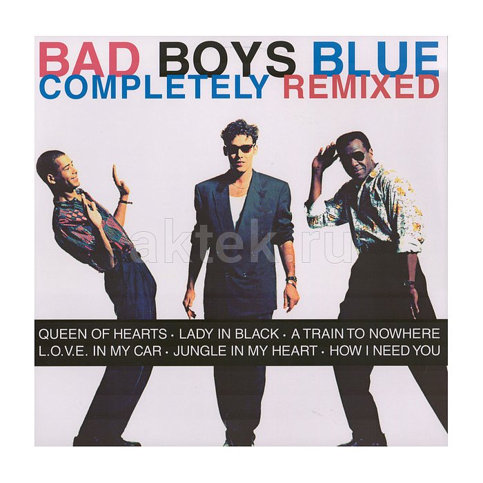Виниловая пластинка BAD BOYS BLUE - COMPLETELY REMIXED 180 GRAM WHITE VINYL 12"