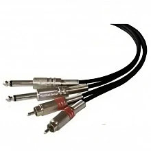 Nordfolk NRJ154/0.5M кабель Jack 6,3–RCA, 0,5 м