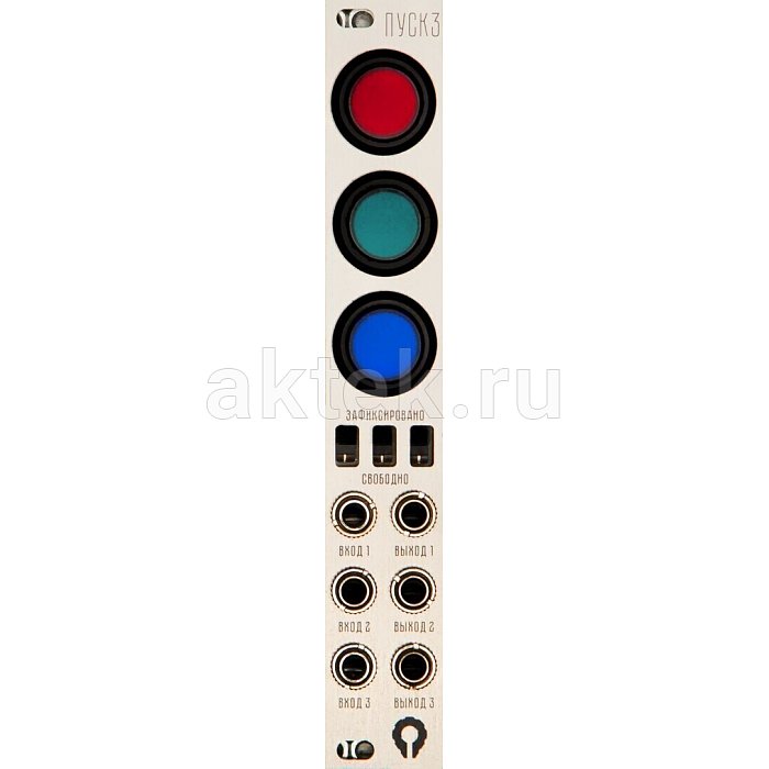 Рэковый модуль Paratek ПУСК-3 алюминий 1U Intel
