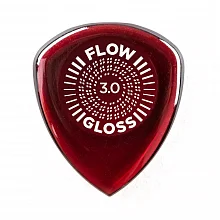 Dunlop 550P300 Flow Gloss 3Pack медиаторы, ultex, 3 мм