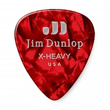 Dunlop 483P09XH Celluloid Red Pearloid Extra медиаторы, целлулоид, extra heavy