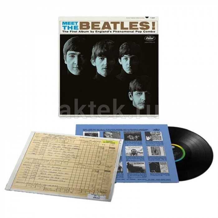 Виниловая пластинка BEATLES - MEET THE BEATLES! 180 GRAM BLACK VINYL 12" 3