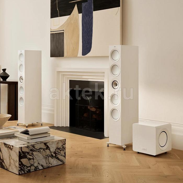 KEF KC92 White Gloss сабвуфер, 1000 Вт, 9" 6