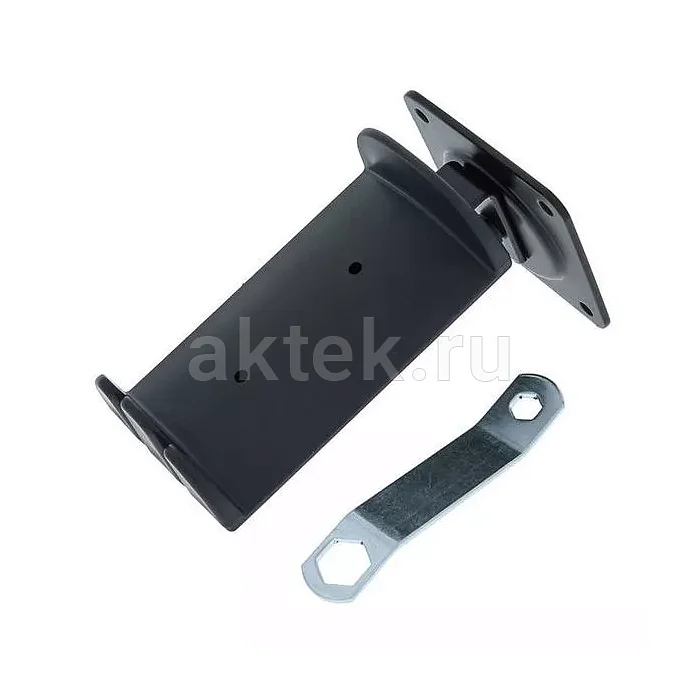 K&M 16310-000-55 (16310-022-55) настенный держатель четырёх наушников, стальной, чёрный 3