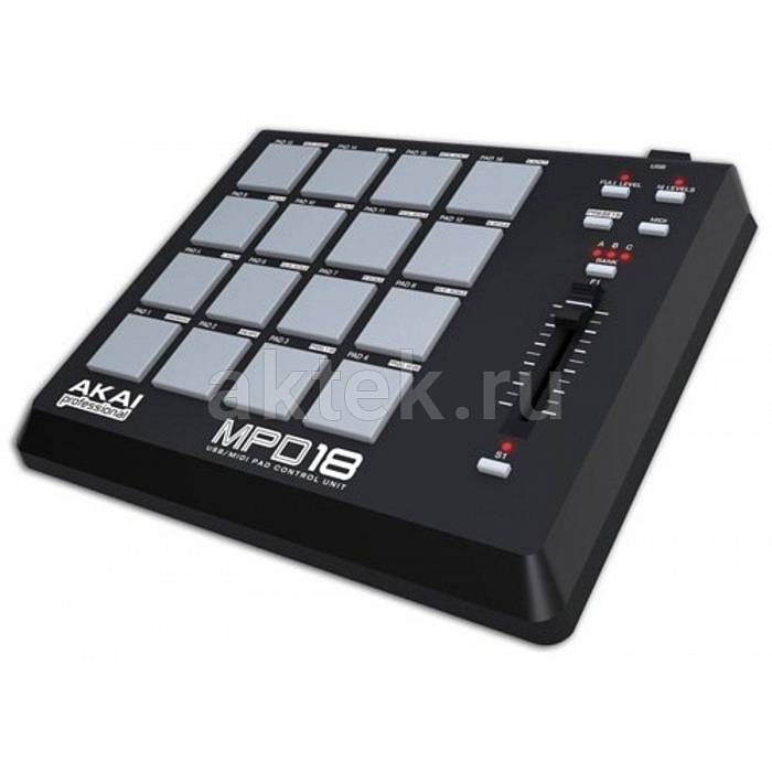 MIDI контроллер AKAI PRO MPD218 3