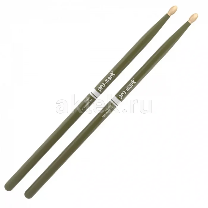 Pro Mark TX5BW-GREEN барабанные палочки, зеленый, орех 2