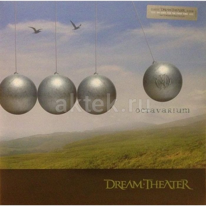 Виниловая пластинка DREAM THEATER - OCTAVARIUM 180 GRAM BLACK VINYL 12"